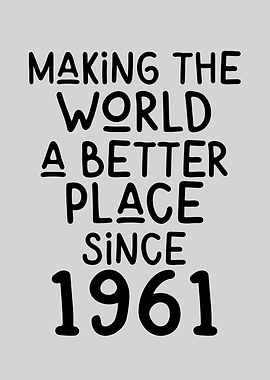 Inspiring Gift Quote 1961