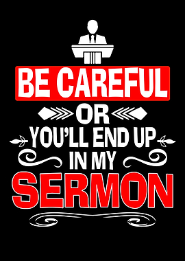 Funny Pastor Gift Sermon