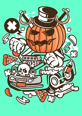 Cartoon Illustration 255