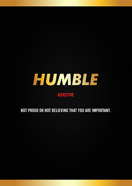funny humble definition