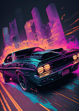 Muscle Car Retro Racing