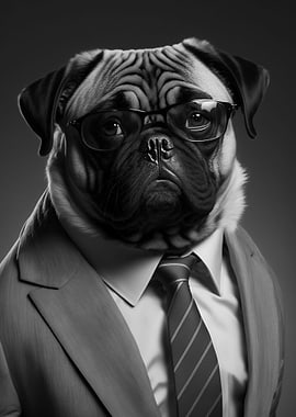 A Business Pug