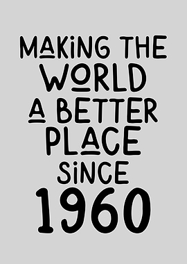 Inspiring Gift Quote 1960