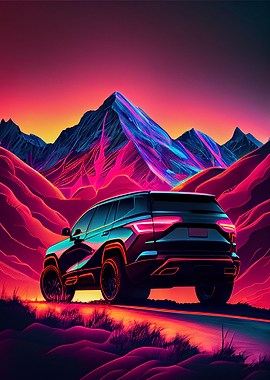 Synthwave Car 44
