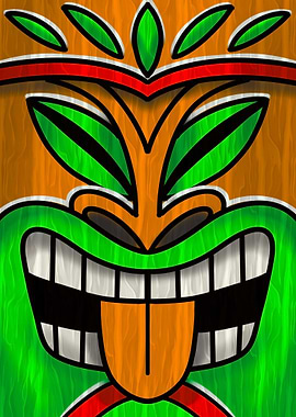 Tiki Mask funny