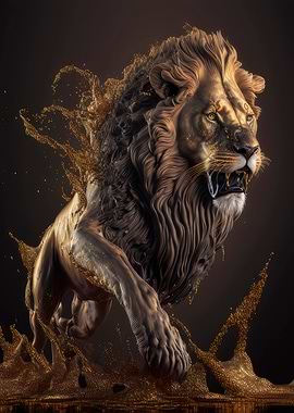 Shimmering Might Lion King