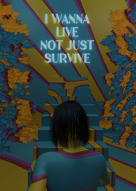 I Wanna Live Colorful 3D