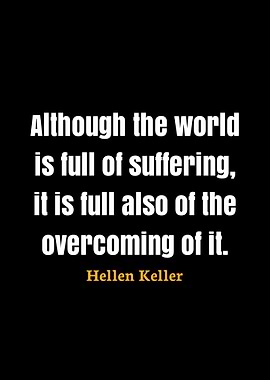 Hellen Keller Quote