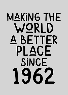 Inspiring Gift Quote 1962