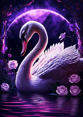 Mystic Animals Swan