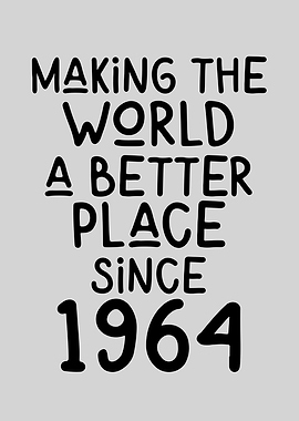 Inspiring Gift Quote 1964