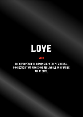 love definition text art