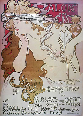 Alphonse Mucha Art Nouveau