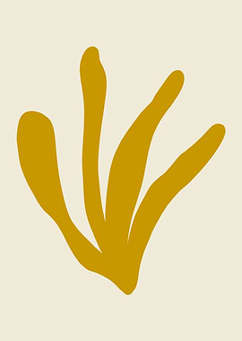 Abstract Botanical Leaf 1