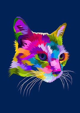 Cat head on geometric