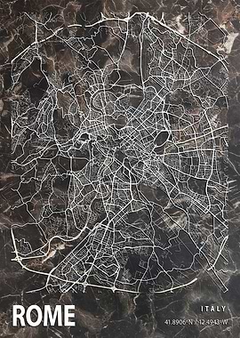 ROME CITY MAP