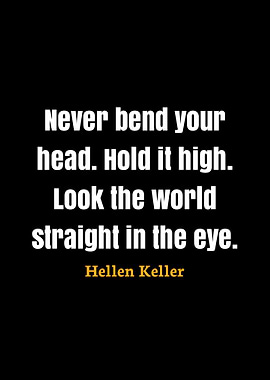 Hellen Keller Quote