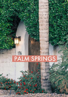 Palm Springs Cute Doorway