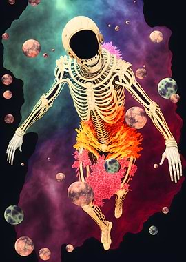 Space Skeleton Nebula