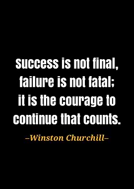 Winston Churchill quote