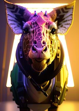 Giraffe Animal Posters