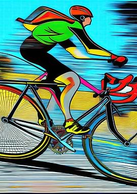 Speeding Cyclist 01