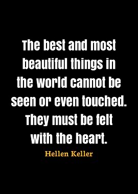 Hellen Keller Quote