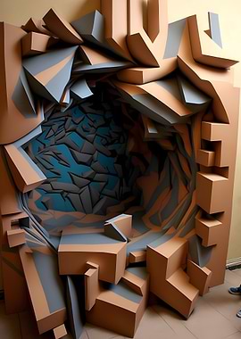 3D Graffiti Street Art