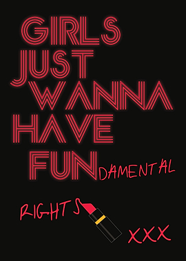 Poster slogan feminism