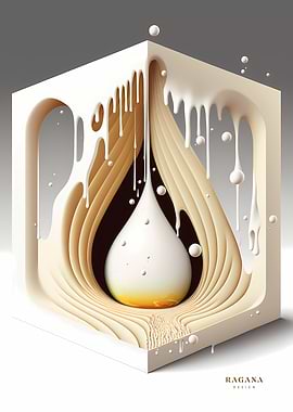 White Cube FibonacciSpiral