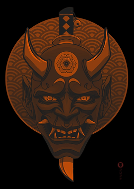 Japanese Hannya Mask