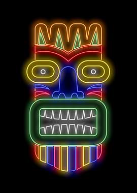 Tiki Mask 07