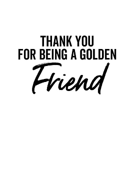 Thank You For Being a Good