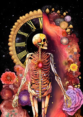 Space Time Flowers Death