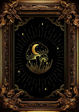 Tarot the moon toadstool