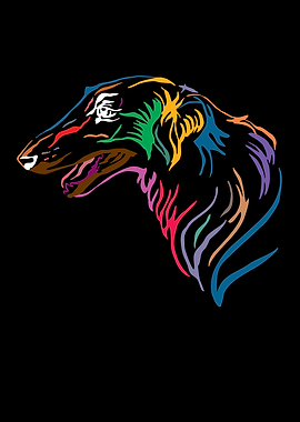 Borzoi Borzoi Colors Dog