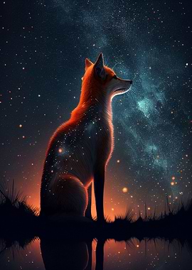 Fox Galaxy Animal