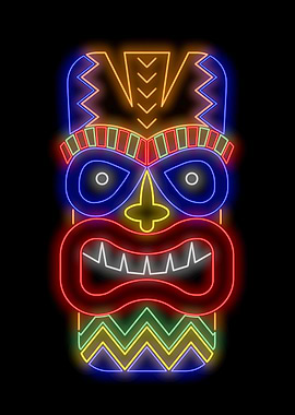 Tiki Mask 08