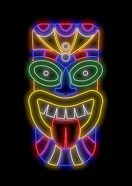 Tiki Mask 04