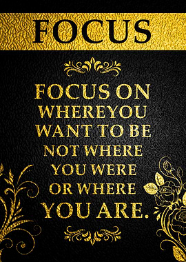 Focus Motivation Quote