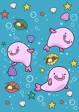 Underwater Blobfish Gift