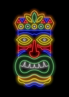 Tiki Mask 05