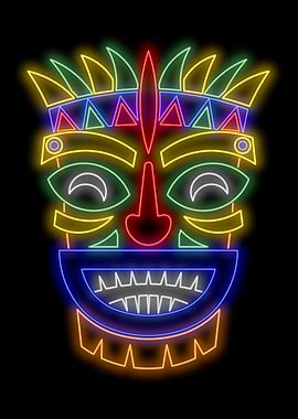 Tiki Mask 03