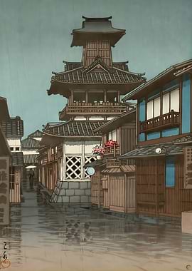 Ukiyo e Belltower