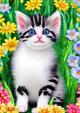 Cat Animal Cute Watercolor