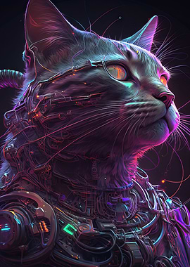 Cyberpunk Cat