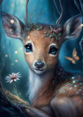 Beautiful little fawn