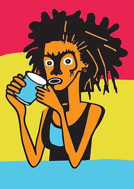 Morning Coffee Poster