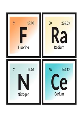 France Periodic Table