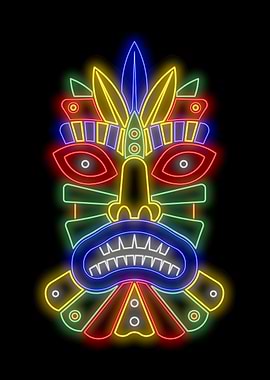 Tiki Mask 01